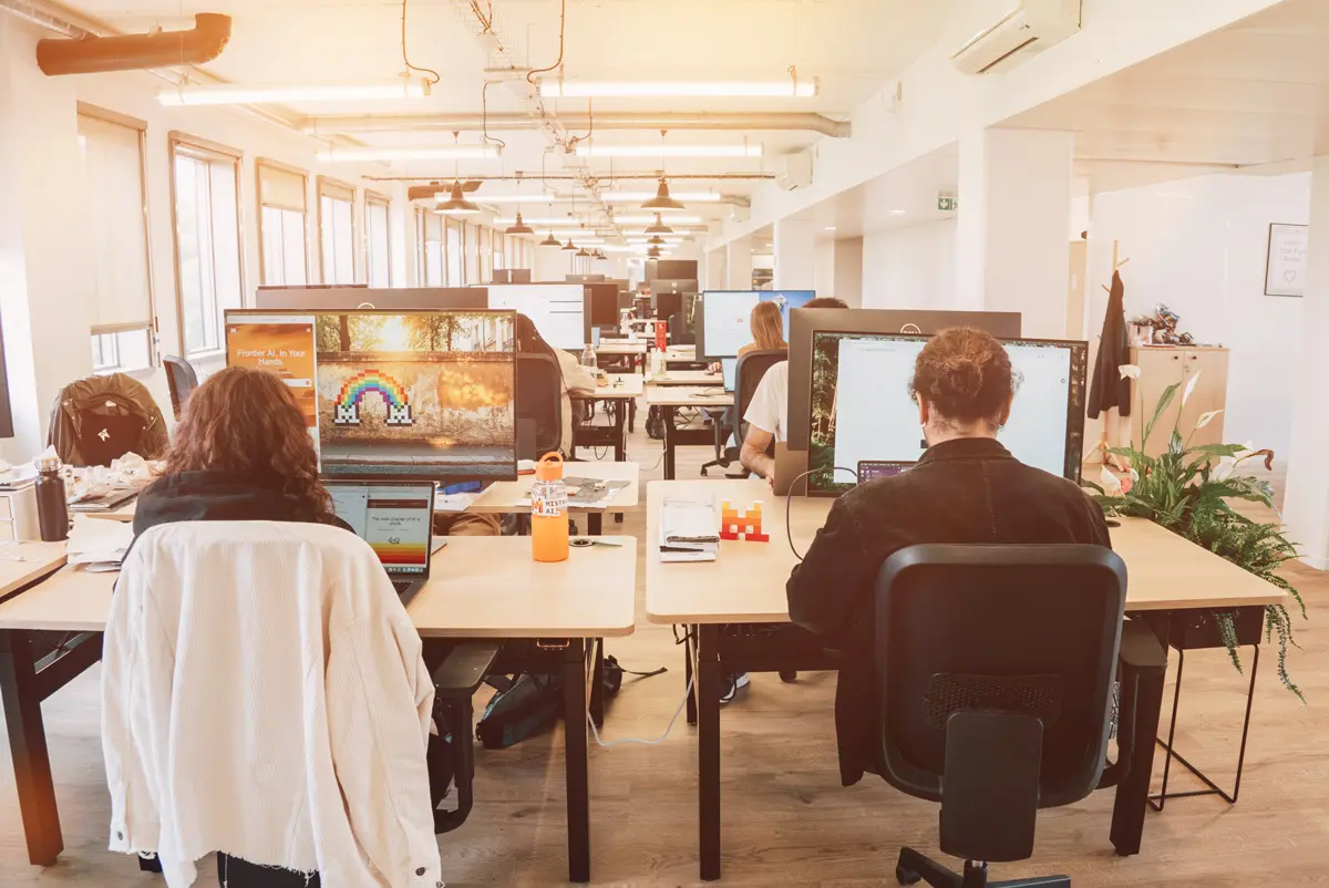 Careers - row of desks